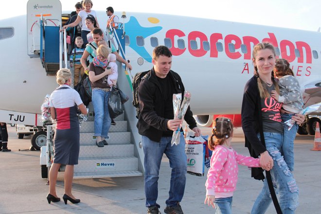 Corendon Rusya'dan Türkiye'ye İlk Seferini Yaptı