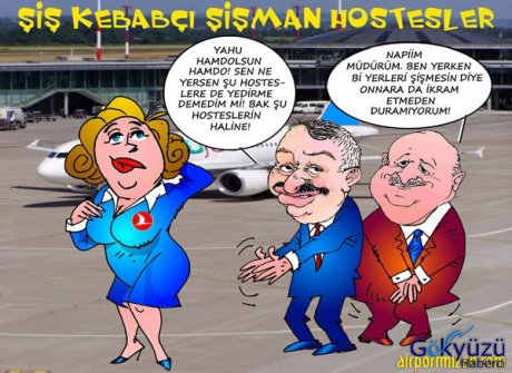 Hostesler zayıflama derdine düştü 