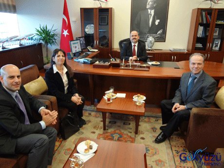 Aydın İsrail Başkonsolosu nezaket ziyaretine geldi