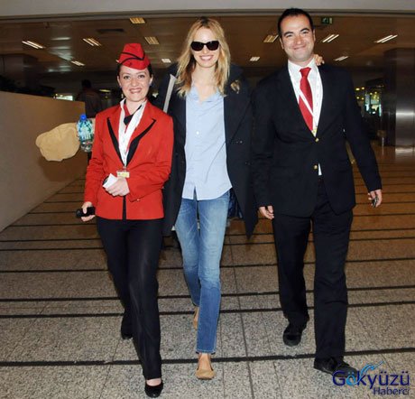 Karolina Kurkova İstanbul a geldi