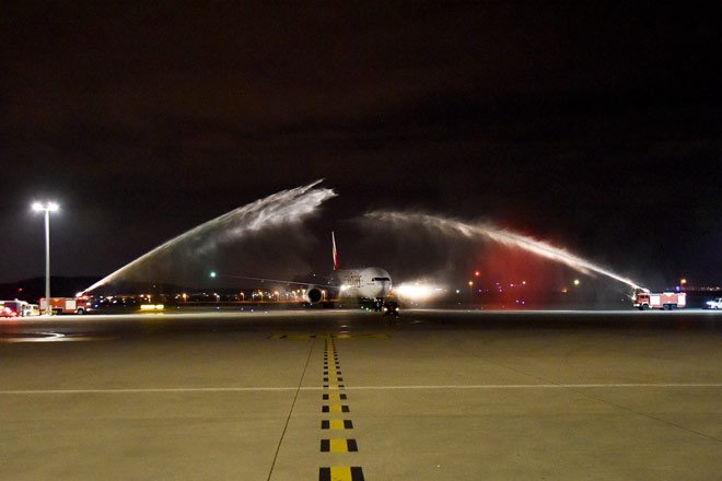 Emiretes 777 İle Sabiha Gökçen'e İlk Seferini Gerçekleştirdi