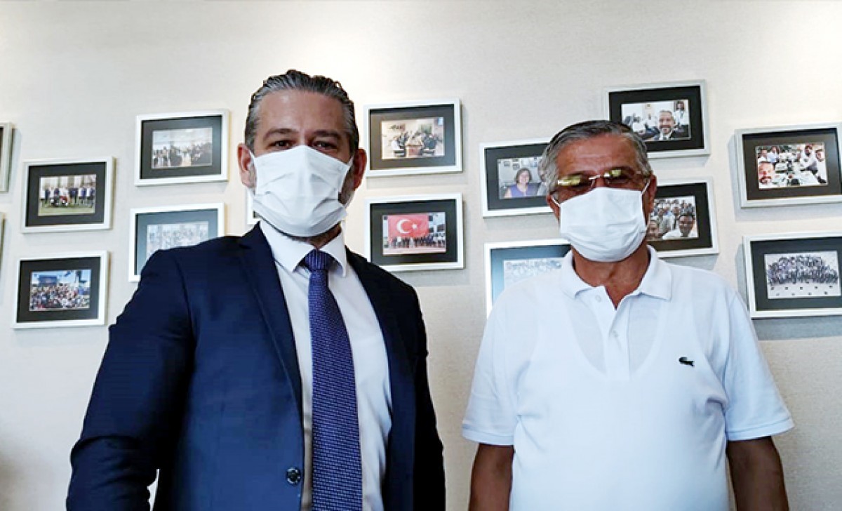 #Başkan Topaloğlu, Antalya Havalimanı Müdürü Varol'u ziyaret etti