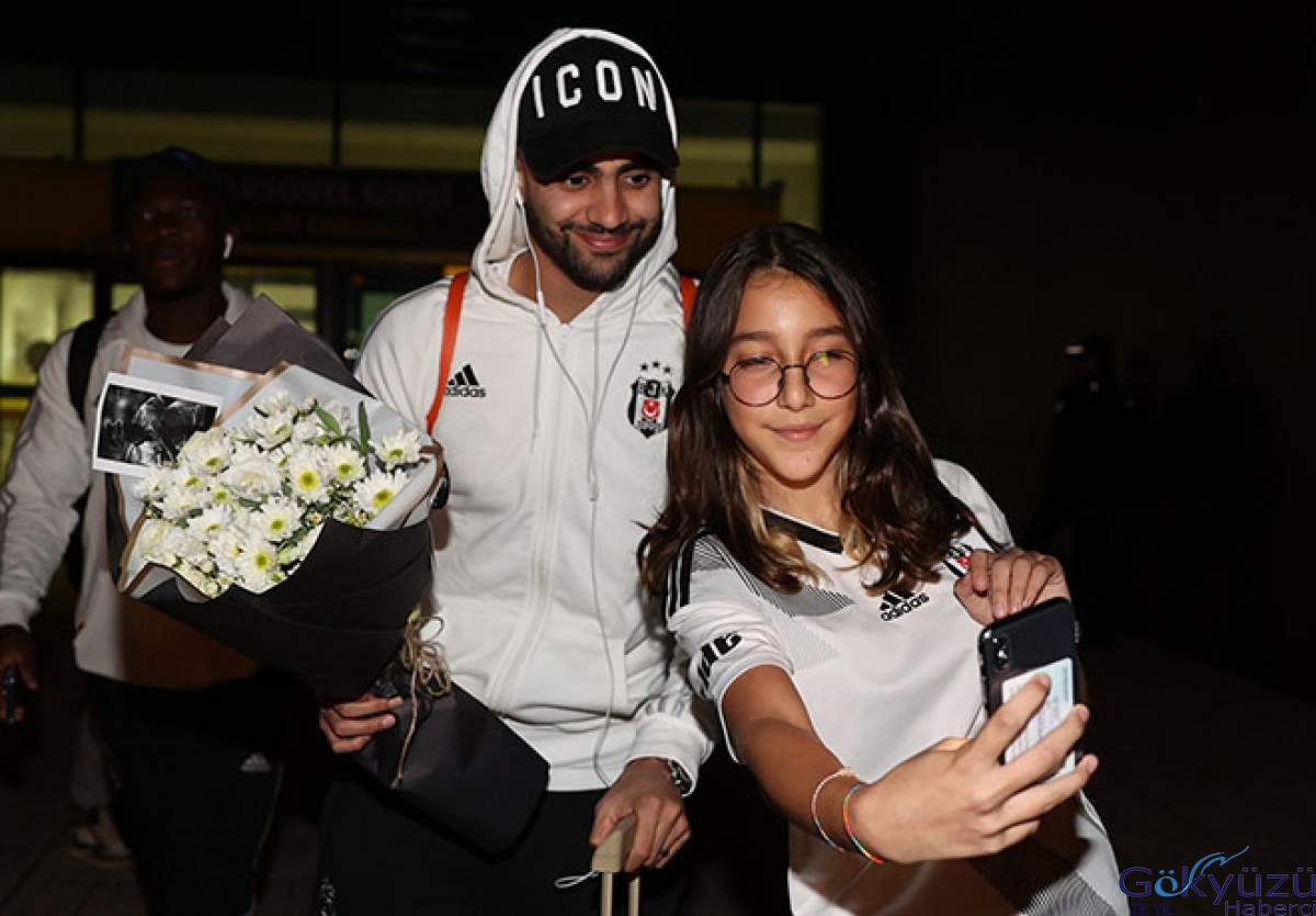 Beşiktaş kafilesi, Özel uçakla Giresun'a geldi
