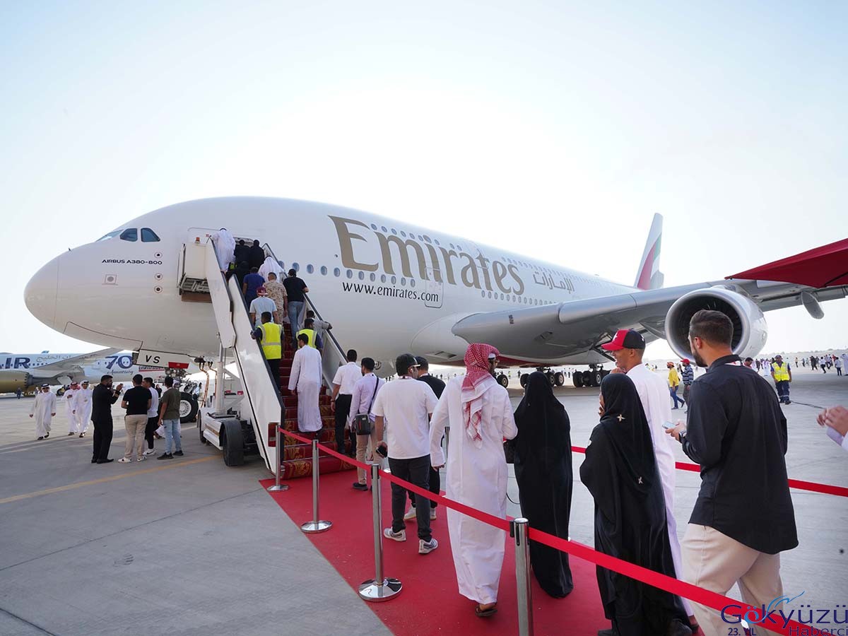 Emirates A380, Bahreyn Havacılık Fuarı'nda