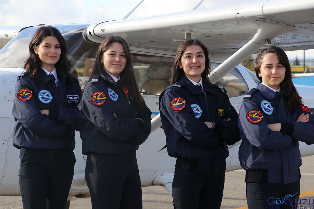 'Gelecekte her 4 pilottan 1'i kadın olacak'