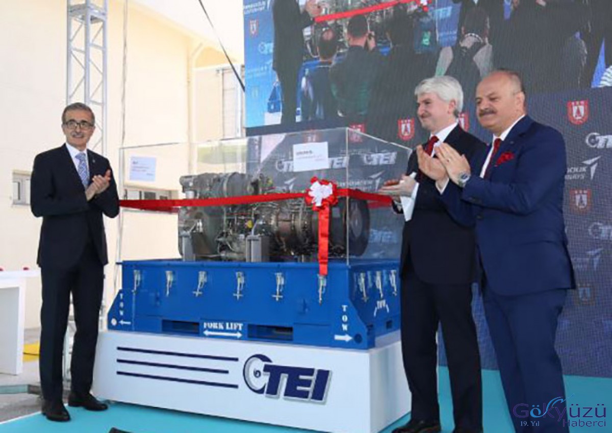 #TEİ'nin ürettiği İlk T700 motoru TUSAŞ'a teslim edildi.