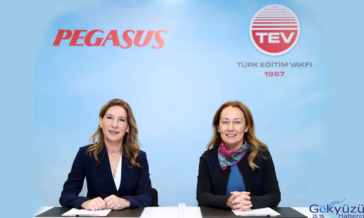 Pegasus ve TEV, 1.000 kıza üniversite bursu verecek.