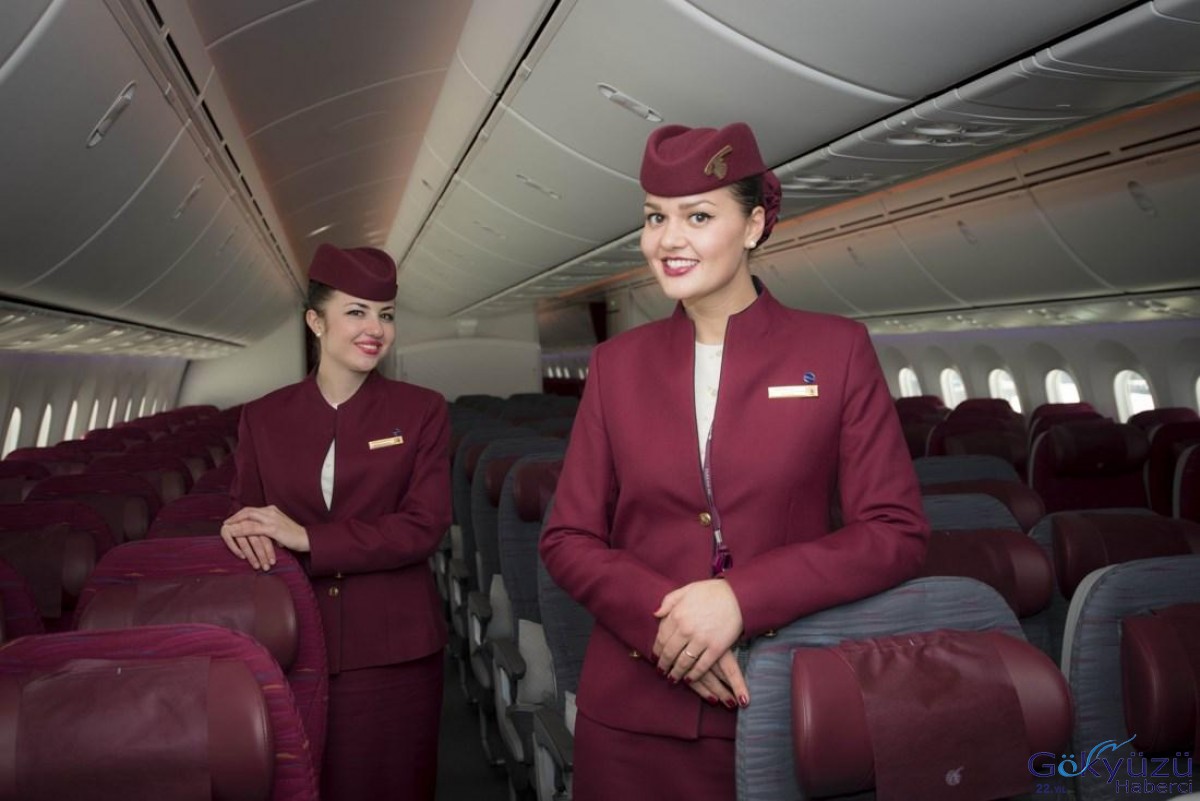 #Qatar Airways kabin memuru alımı için harekete geçti.
