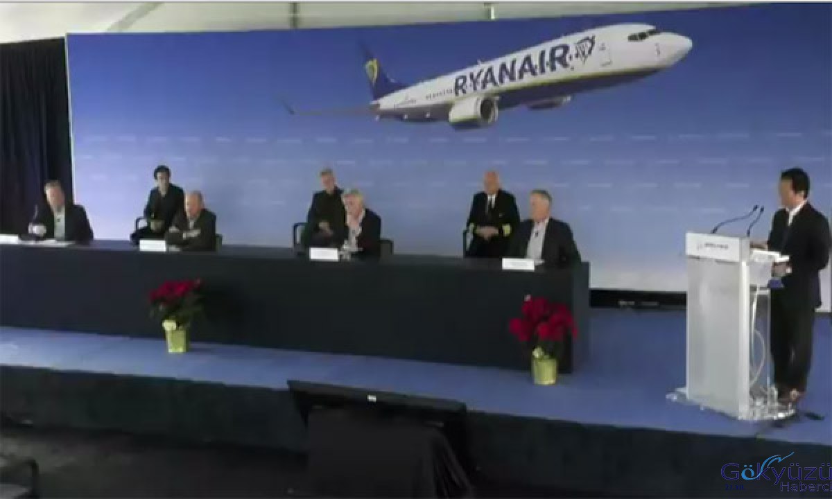 Ryanair 75 adet 737 MAX siparişi verdi
