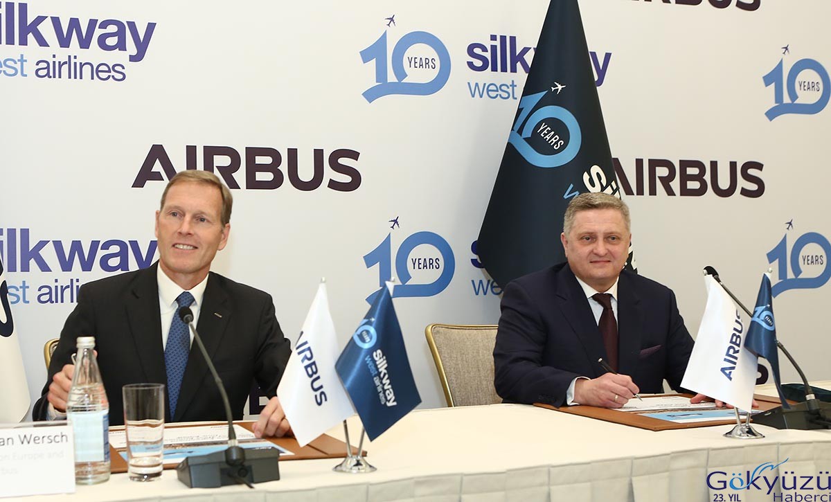 Silk Way West Airlines, iki adet A350F siparişi verdi