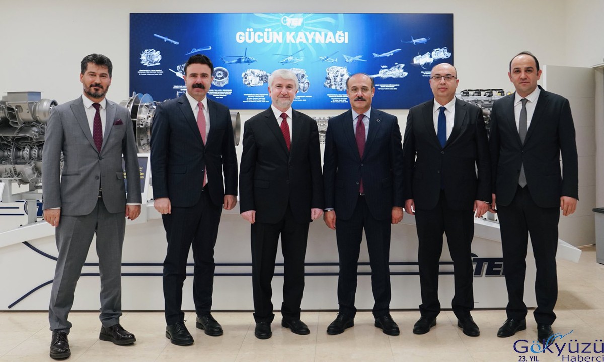 Türk Hava Kurumu Başkanı, TEI'yi Ziyaret Etti