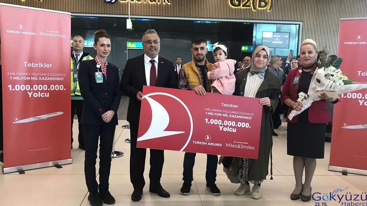 Türk Hava Yolları 1 Milyar Yolcuya Ulaştı