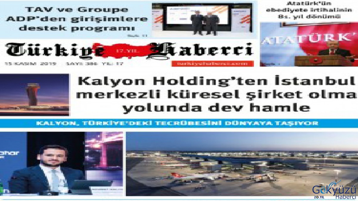 #Türkiye Haberci Gazetesi KASIM Sayısı Çıktı!